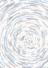 Colorful Universe Circular Distribution Computational Generative Art background illustration