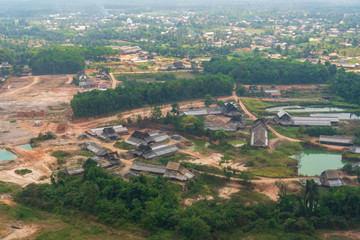 Fototapeta premium Cityscape of Palembang, Indonesia