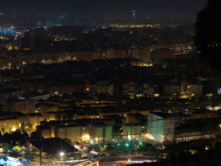 Barcelona spain wiev panorama