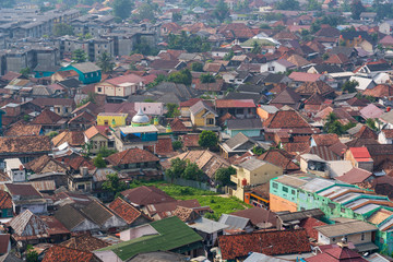 Palembang city early in the morning