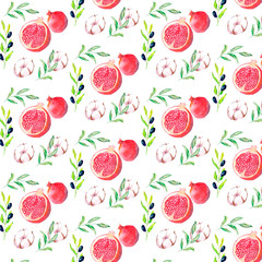 Watercolor illustration.