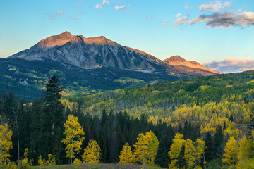 Kebler Pass Near Crested Butte, Colorado Rocky Mountains