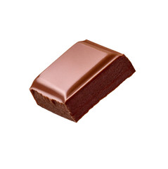 chocolate piece sweet food dessert falling