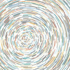 Colorful Universe Circular Distribution Computational Generative Art background illustration