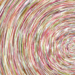 Colorful Universe Circular Distribution Computational Generative Art background illustration