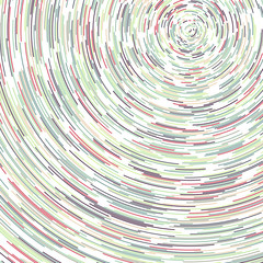 Colorful Universe Circular Distribution Computational Generative Art background illustration