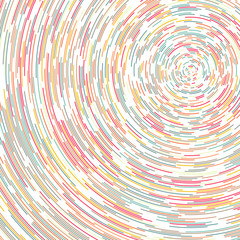 Colorful Universe Circular Distribution Computational Generative Art background illustration