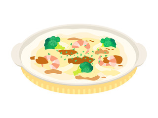 海老グラタン