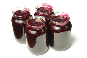 Health-giving canned vitamins in jars