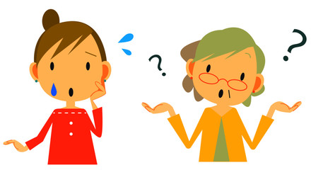 家族トラブル　認知症　女性