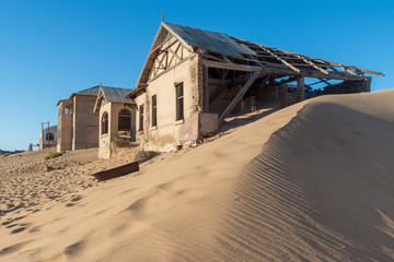 abandoned town Kolmanskop