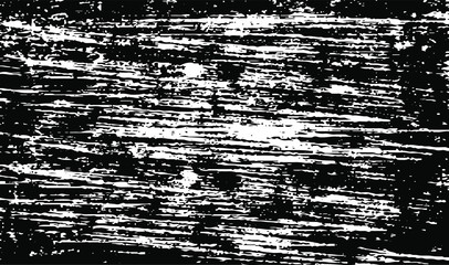 Scratched Grunge Urban Background Texture Vector. Dust Overlay Distress Grainy Grungy Effect. Distressed Backdrop Vector Illustration. Isolated Black on White Background. EPS 10.