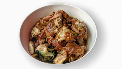 Asia, Thailand, Animal Body Part, Animal Skin, Boiled