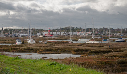 Obraz premium Tolles Marine and the Lightship Trinity