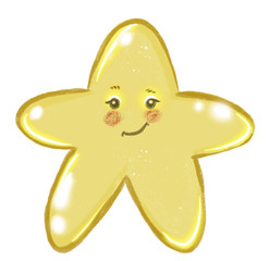 Winter illustration and clip art for holiday decor. Christmas decoration and object on the white isolated background.