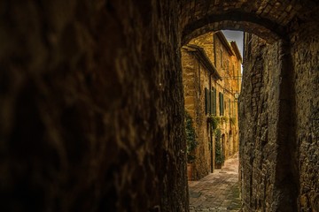 Narrow Italian Village Streets