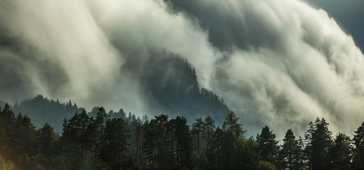 Orographic Clouds Panorama
