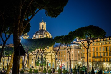 Rome Italy at Night