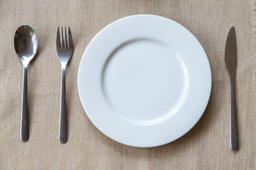 Table setting minimal