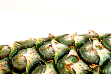 Fototapeta premium Pineapple on a white background