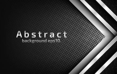 Black and gray abstract vector background images Modern geometric design concepts