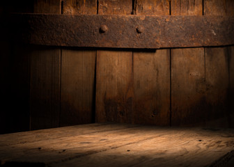 background of barrel shape, free, empty, space