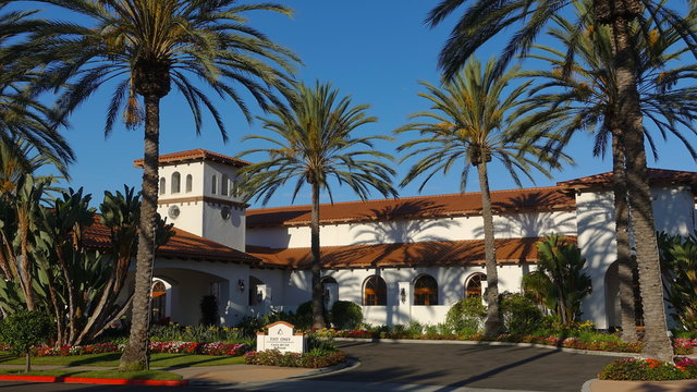 Carlsbad, CA / USA - January 9, 2019: The Beautiful Costa Del Sol Ballroom And Conference Center At The Omni La Costa Resort And Spa