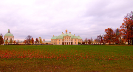 Oranienbaum, the palace of Alexander Menshikov close to St Petersburg, Russia, Europe