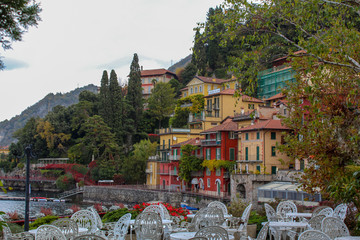 village in Como lake, Italy 