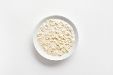 Oatmeal porridge in bowl