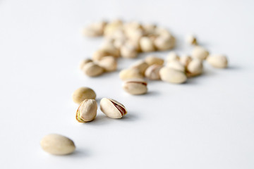 Lots of pistachio nuts