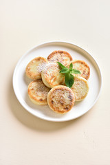 Cottage cheese pancakes