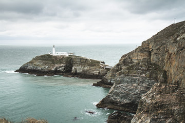 South Stack Lighthouse Anglesea, Holyhead, Wales