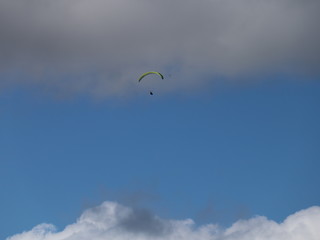 paragliding in the skies of Hawaii