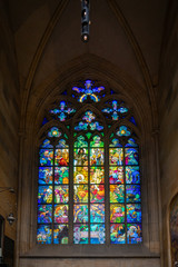 Obraz premium Saint Vitus Cathedral Prague in Czech Republic.