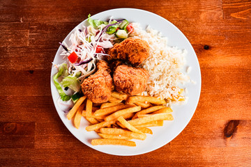 Meal on plate