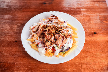 Meal on plate