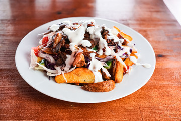 Meal on plate