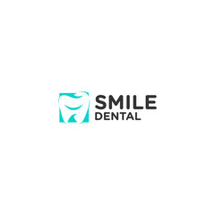 Tooth Medical Dental Mint Green Creative Luxury Icon Design Logo