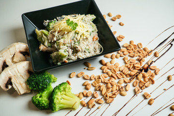 Meal on plate