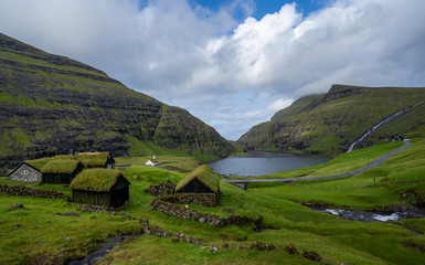 Pueblo de Saksun, Isla de Streymoy, Islas Feroe