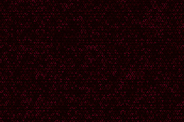 Abstract geometrical colorful illustration with small colored particles.