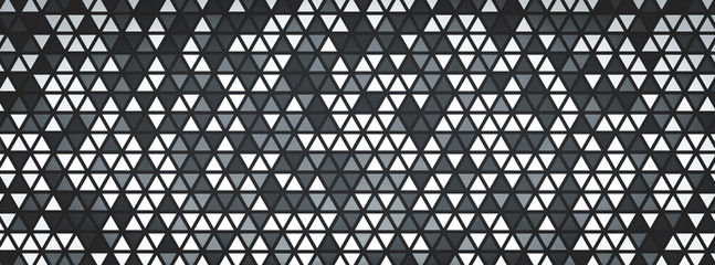 Abstract geometrical colorful illustration with small colored particles.