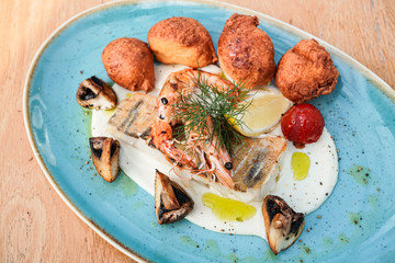 Meal on plate