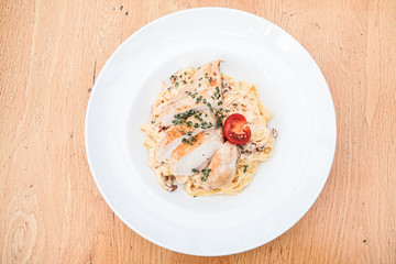 Meal on plate