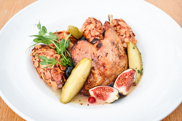 Meal on plate
