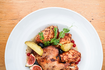 Meal on plate