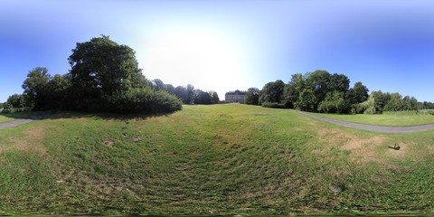 Polish natural environment 360 degree panorama