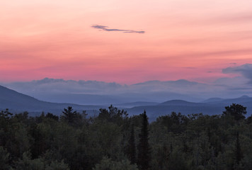 Sunrise in the White Mountains