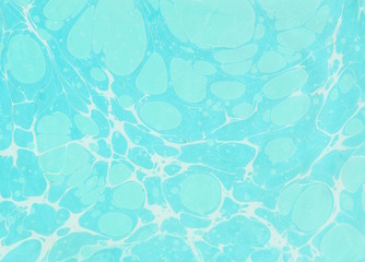 green handmade marble background